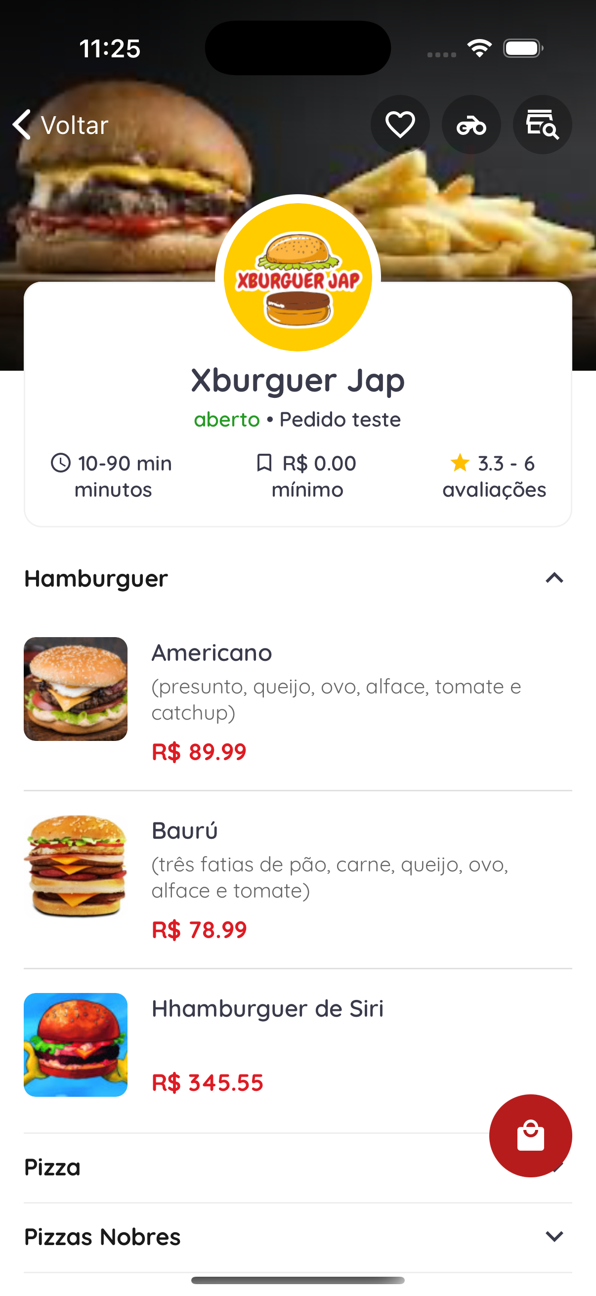 Mobile app